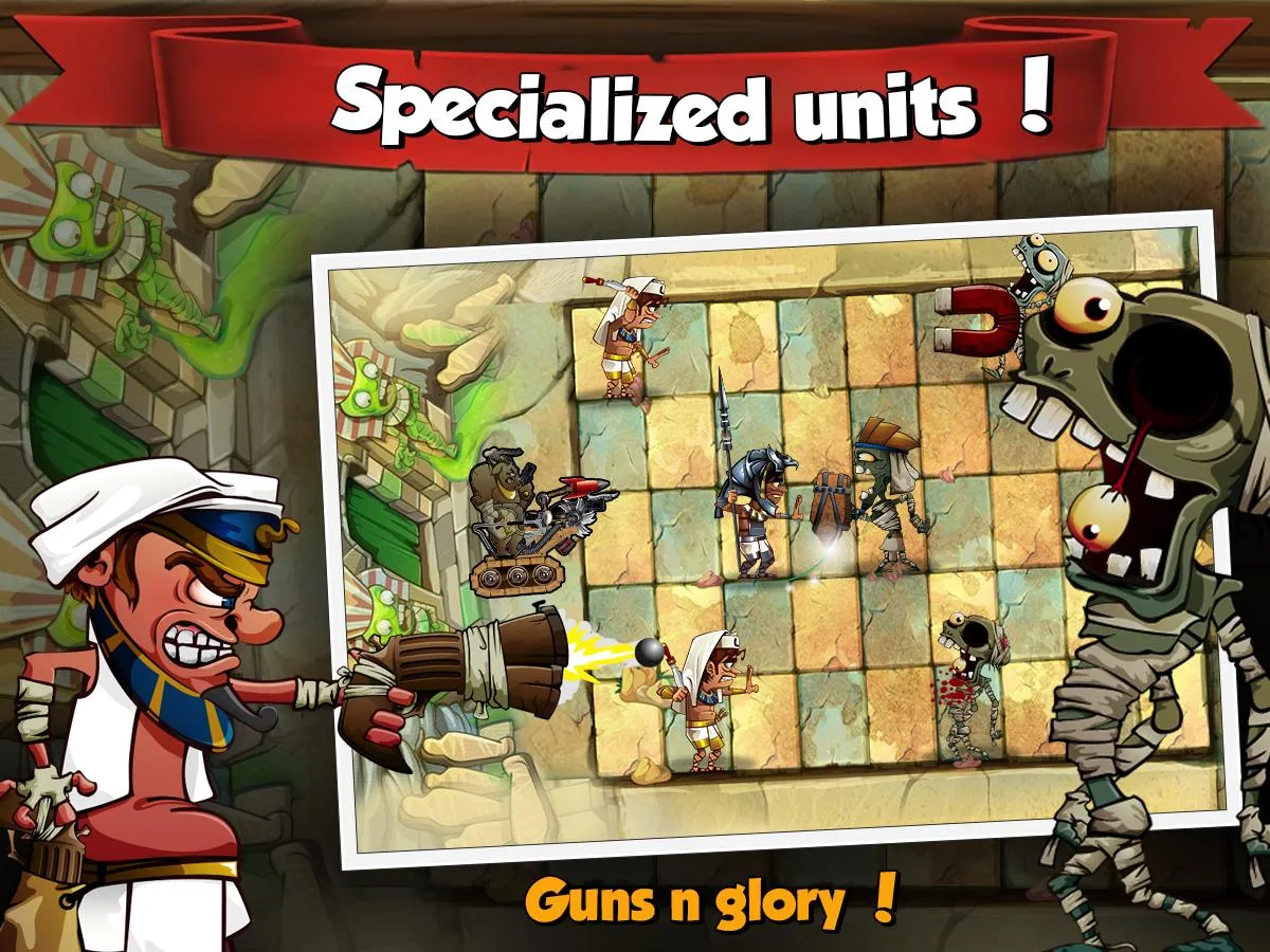 人类大战僵尸(策略僵尸游戏)截图