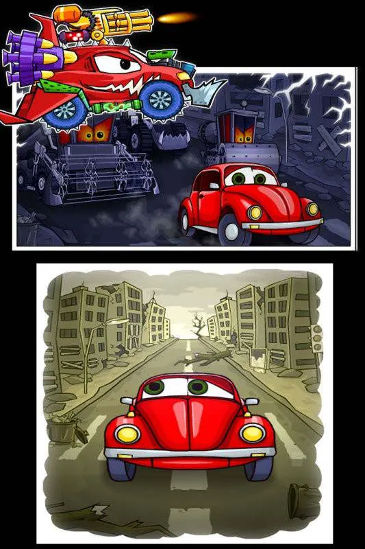 大车吃小车(吞噬赛车游戏)截图