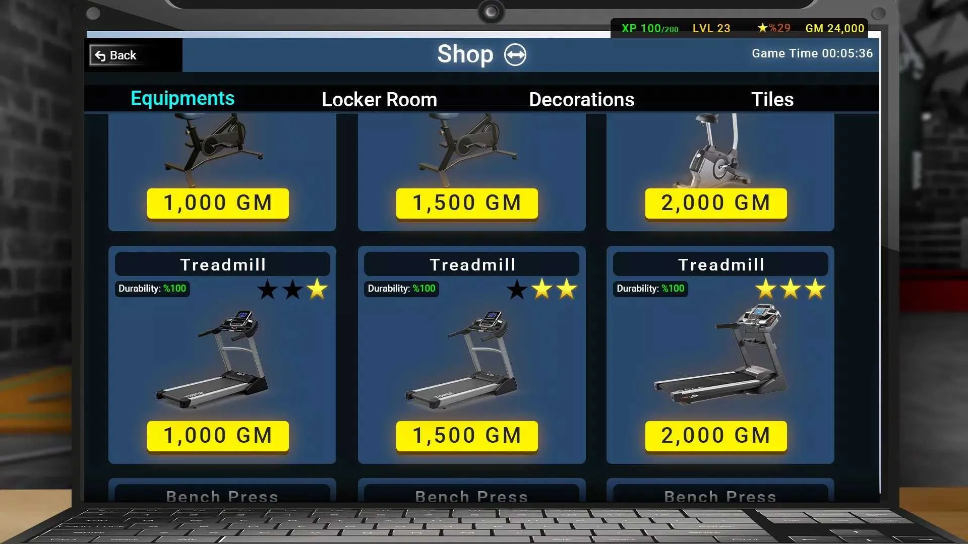 Gym Simulator(健身房模拟)截图