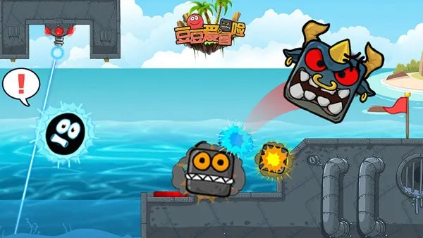 豆豆爱冒险(小球冒险游戏)截图