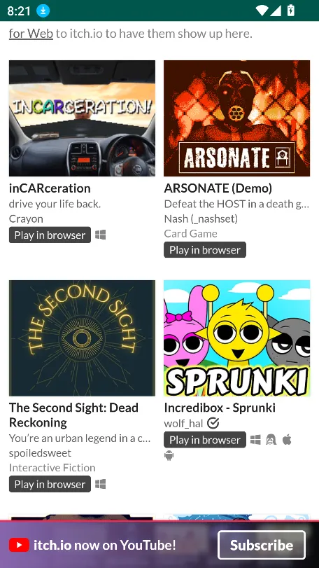 itch安卓版手机版截图