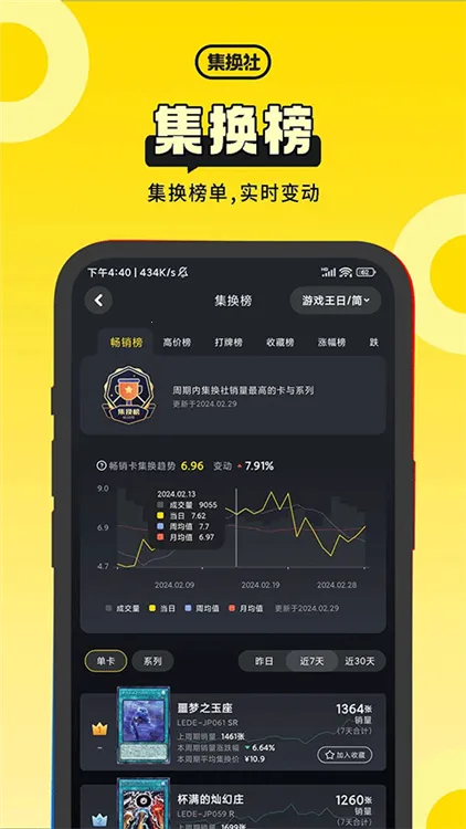 集换社(卡牌交易台)截图