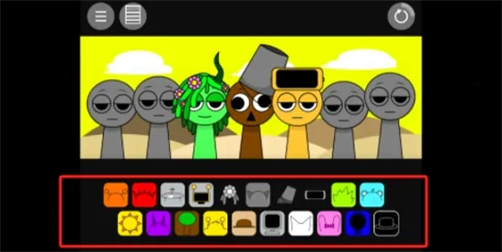 sprunki感染实验版(节奏闯关游戏)截图