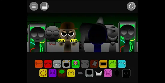 sprunki感染实验版(节奏闯关游戏)截图