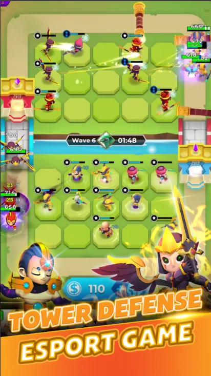 HeroesTD(英雄塔防游)截图