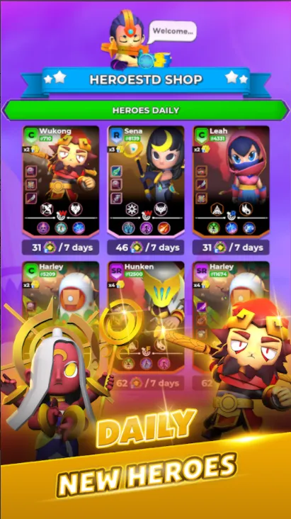 HeroesTD(英雄塔防游)截图