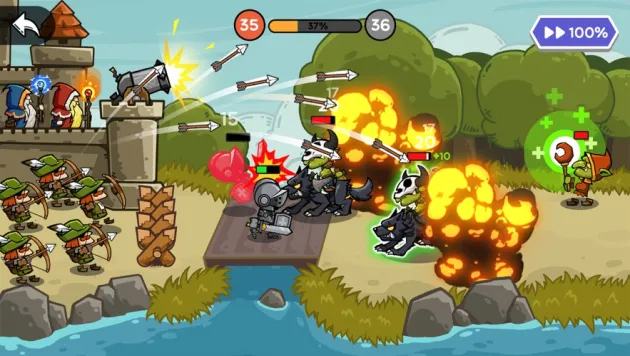 怪物攻城战(塔防策略游)截图