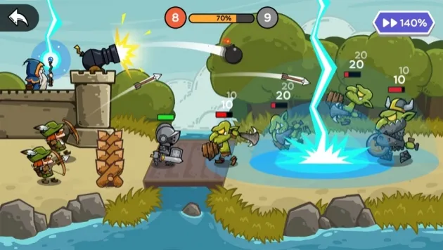 怪物攻城战(塔防策略游)截图