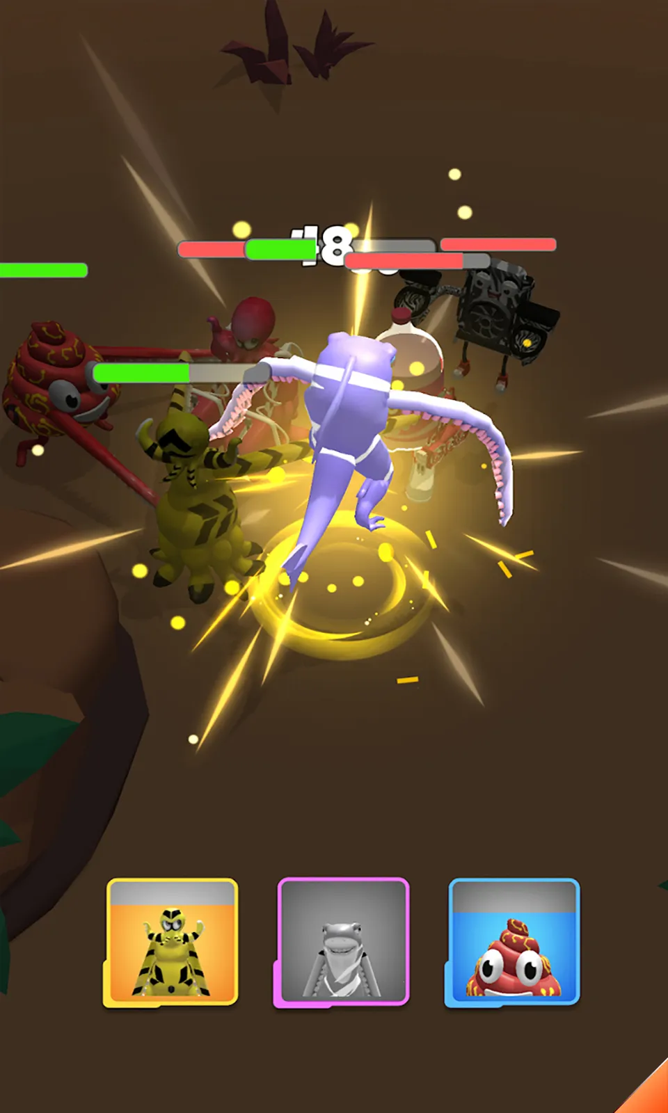 合并突变战斗(合并格斗游)截图