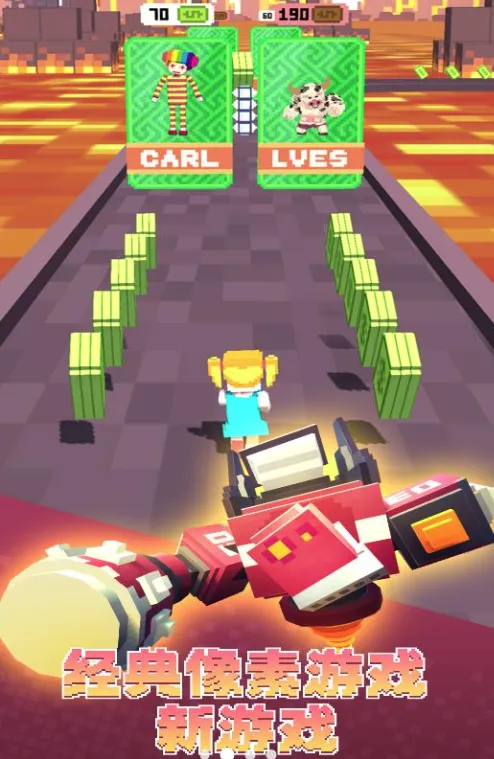 迷你酷跑侠多人对战(跑酷卡牌战)
