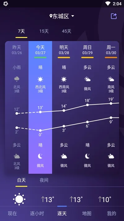 中国天气(天气查询)截图