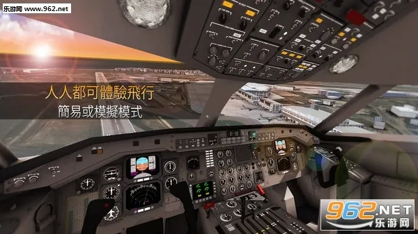 仿真飞机驾驶(飞行模拟游)截图