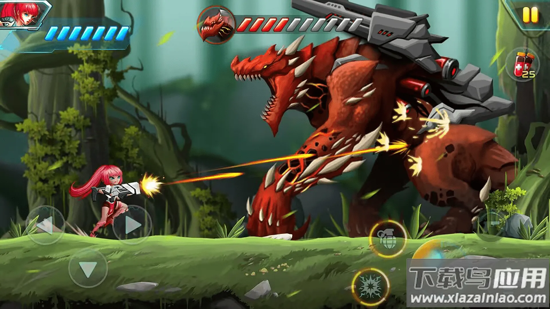 曙光黎明(横版射击游)截图