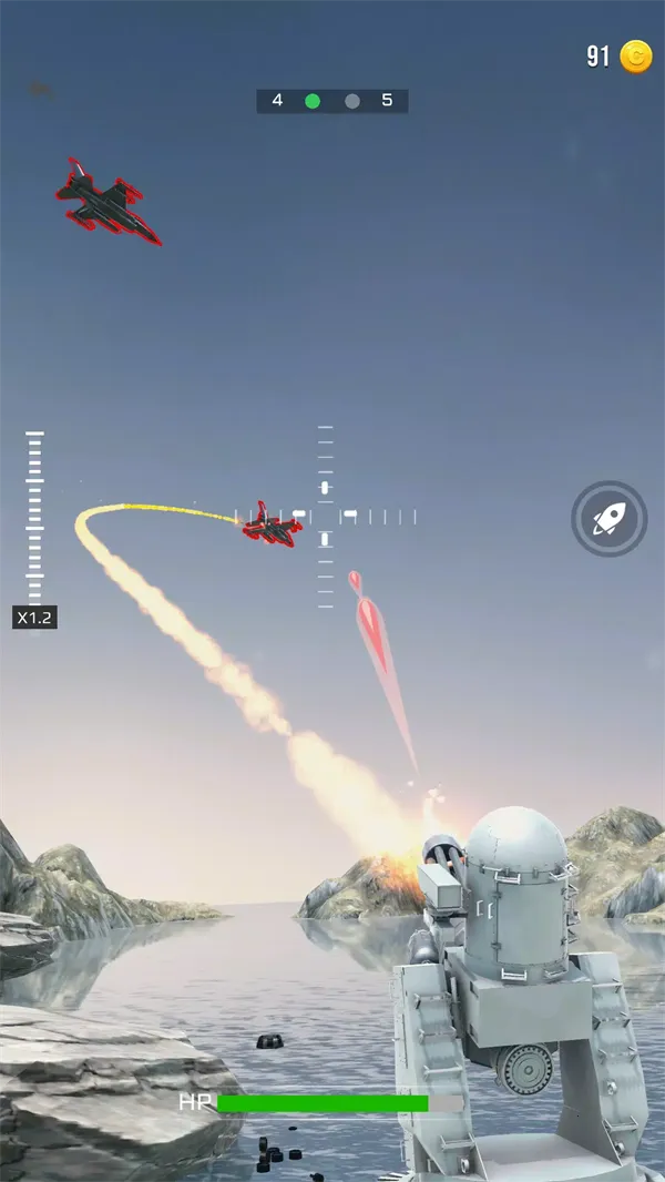 陆基密集阵炮台(射击保卫战)截图