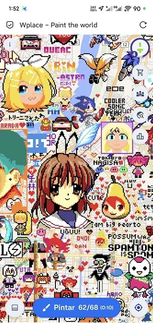 Wplace最新手机版截图