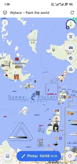 Wplace最新手机版截图