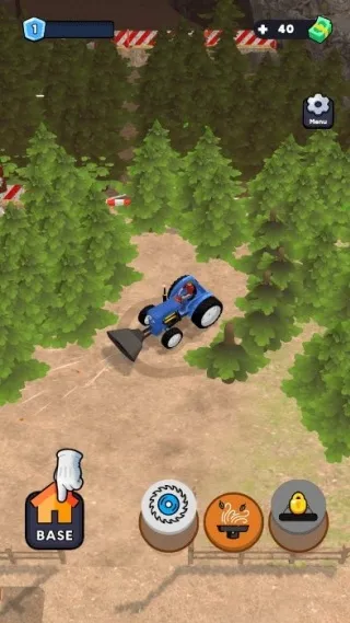 伐木人建房屋(伐木经营游)