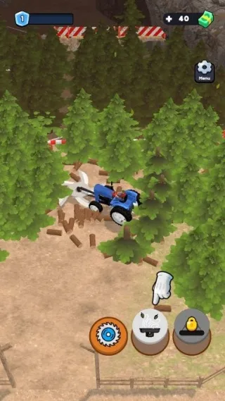 伐木人建房屋(伐木经营游)