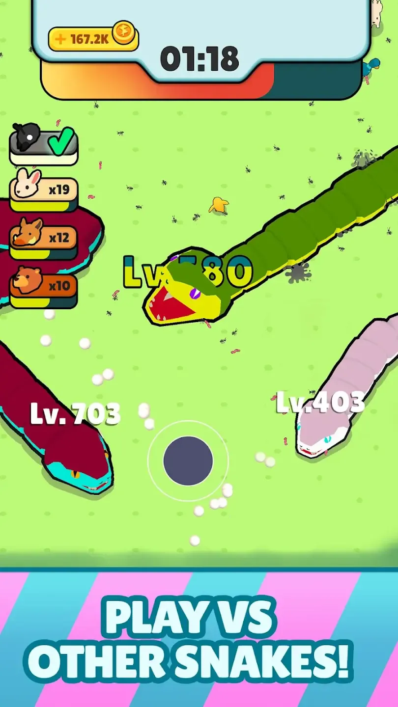 愤怒贪吃蛇2025最新版本截图