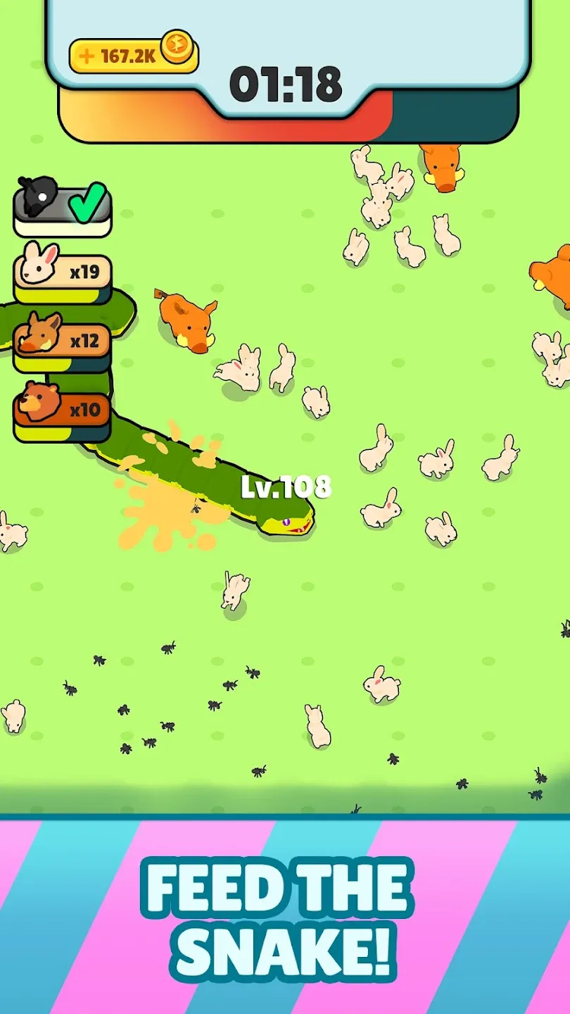 愤怒贪吃蛇2025最新版本截图