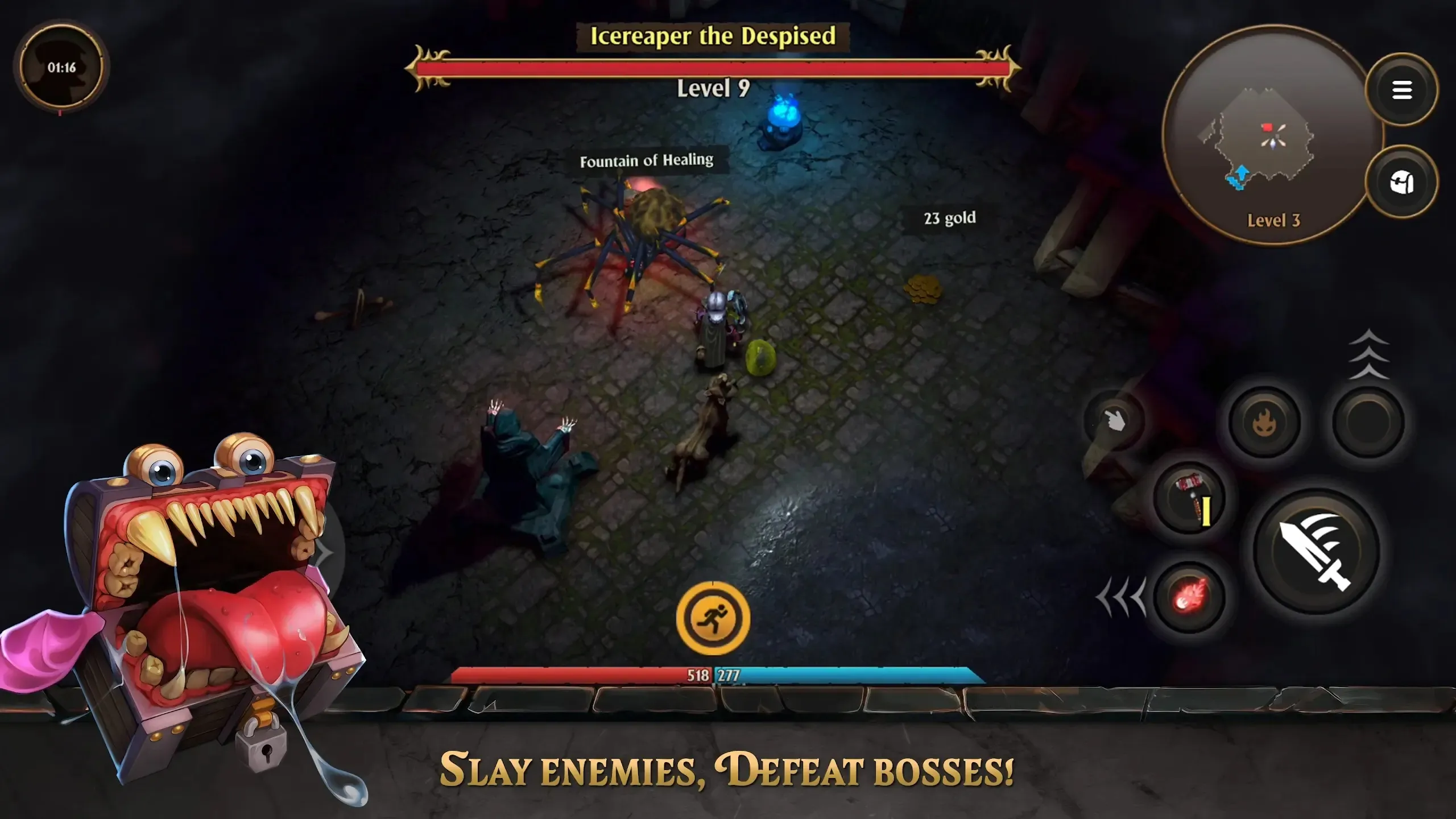 命运重生(肉鸽RPG游戏)截图