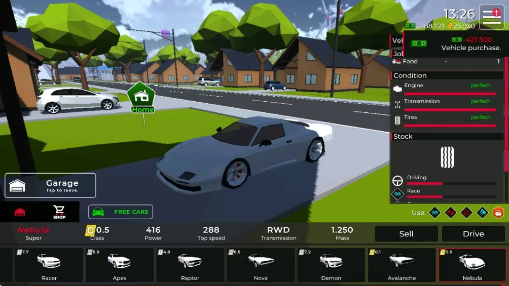 汽车LP极限驾驶(模拟驾驶游戏)截图