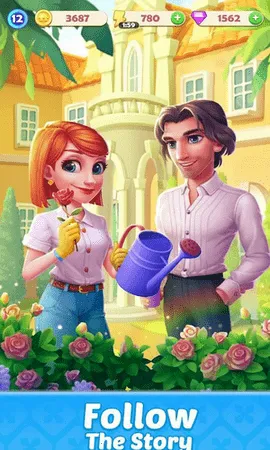 快乐合并房子(房屋合并经营游戏)截图