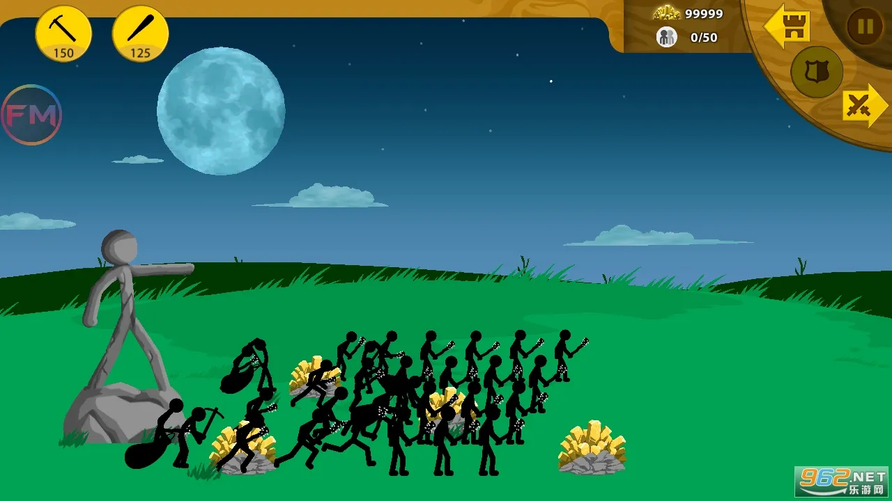 火柴人战争遗产FM(火柴人策略游戏)截图