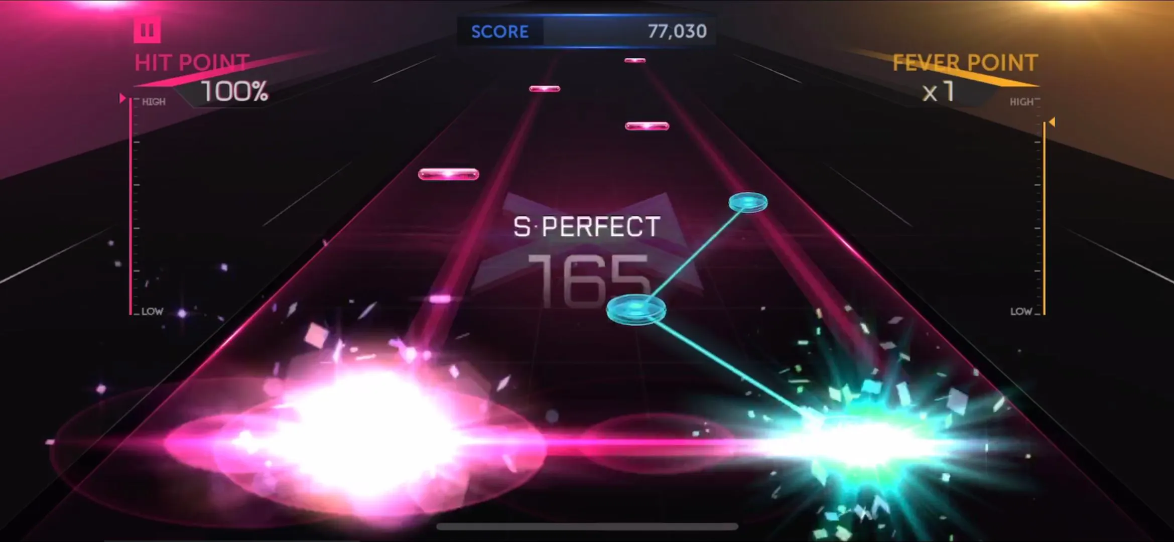 Project FX(原创音乐游戏)截图