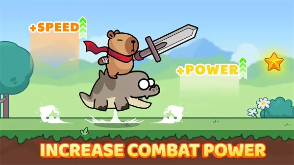 卡皮巴拉世界超级跑酷(卡皮跑酷游戏)截图