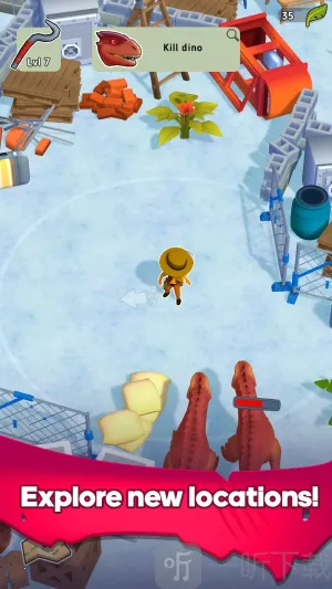 恐龙生存侏罗纪逃生(恐龙逃生游戏)