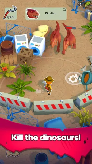 恐龙生存侏罗纪逃生(恐龙逃生游戏)截图