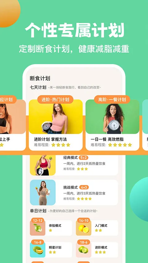 怪兽轻断食(断食减肥指导)截图