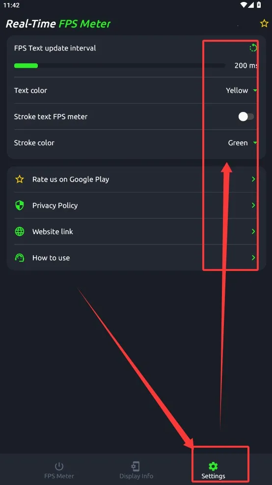 FPS Meter(帧率监测游戏)截图
