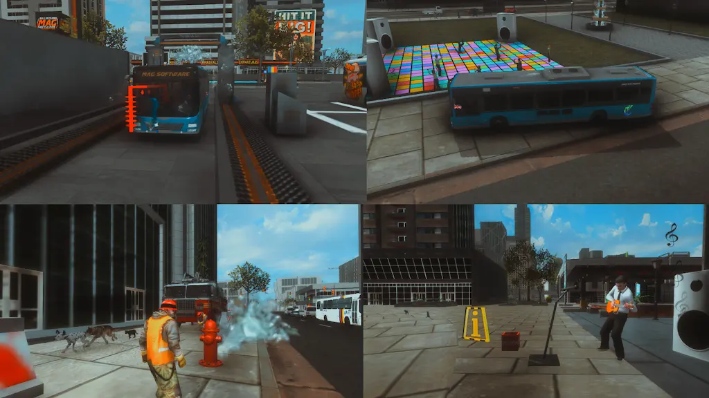 特快巴士模拟(巴士驾驶模拟游戏)截图