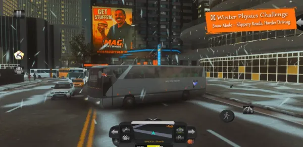 特快巴士模拟(巴士驾驶模拟游戏)截图