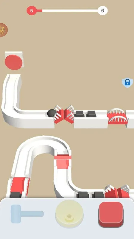 滚动的球球(休闲闯关游戏)截图