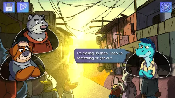 鳄鱼侦探布罗格尾诞节(悬疑视觉小说游戏)截图