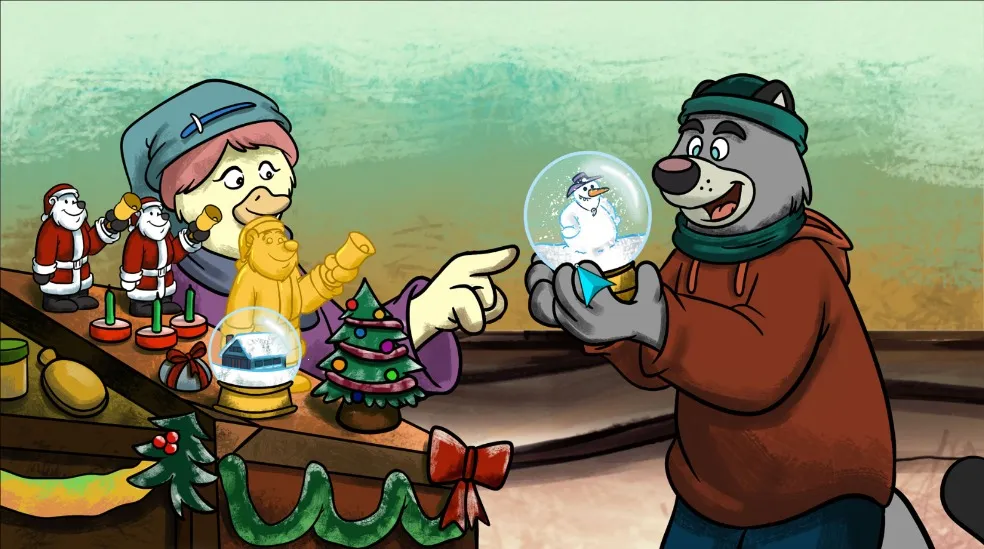 鳄鱼侦探布罗格尾诞节中文版