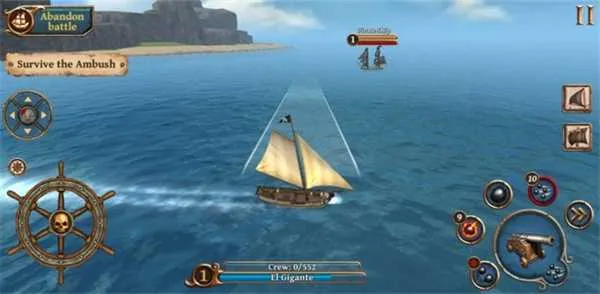 海盗战斗时代的船只(海盗海战游戏)