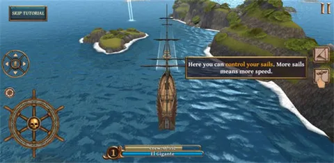 海盗战斗时代的船只(海盗海战游戏)截图