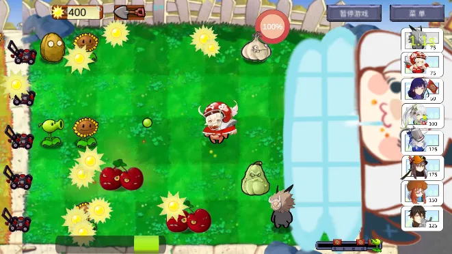 植物大战原神(原神塔防游戏)