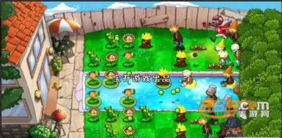 坤坤大战僵尸(塔防游戏)截图