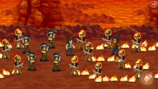 英雄大作战x全部角色满级(动作竞技游戏)截图