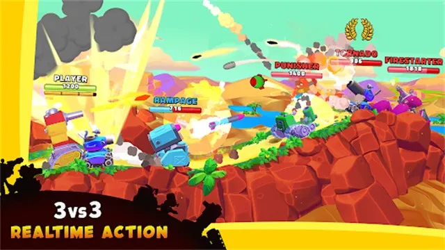 钢铁之丘2(坦克对战游戏)截图