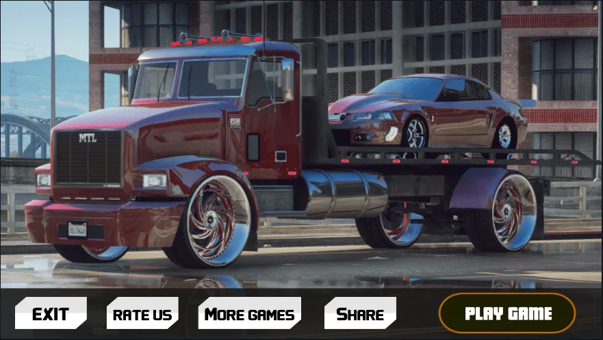 美国卡车模拟(卡车驾驶游戏)截图