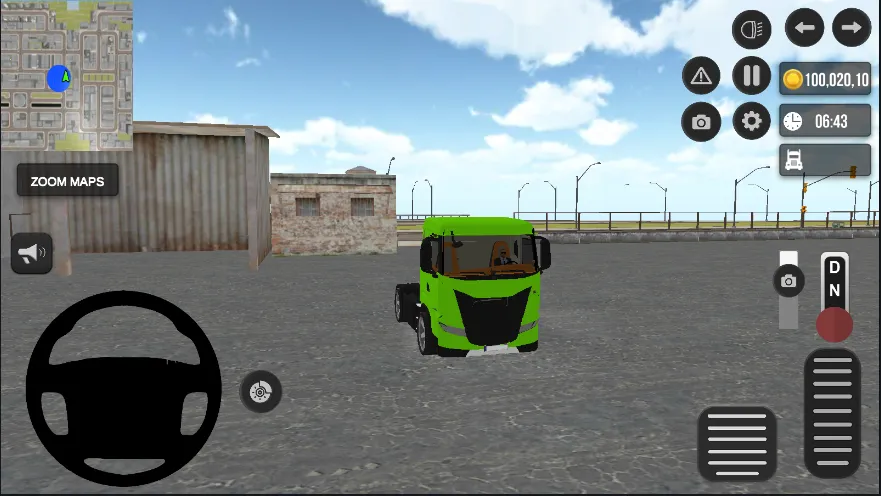 美国卡车模拟(卡车驾驶游戏)截图