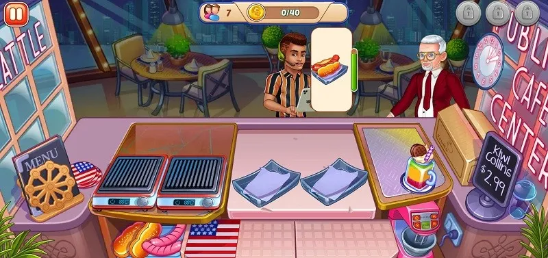 美国烹饪之星(烹饪经营游戏)截图