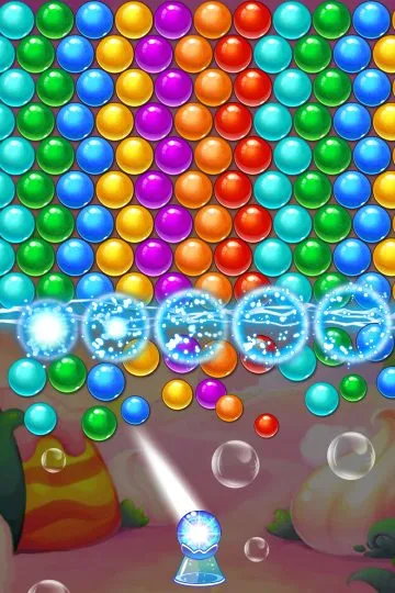 欢乐泡泡龙(泡泡消除游戏)截图