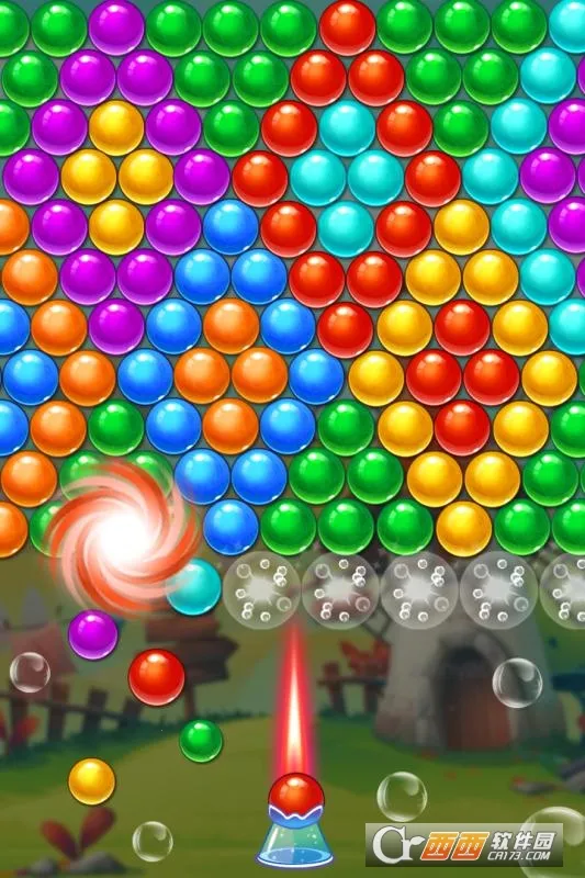 欢乐泡泡龙(泡泡消除游戏)截图